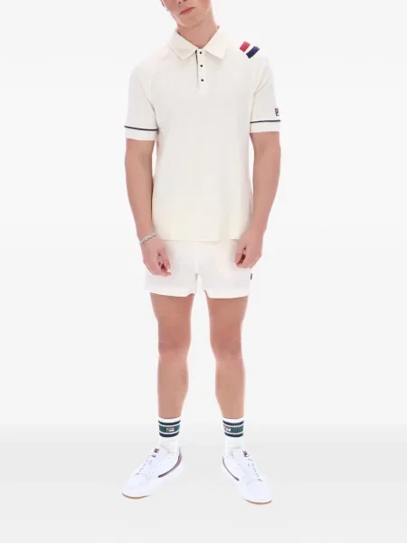 Tricou polo Fila din material terry