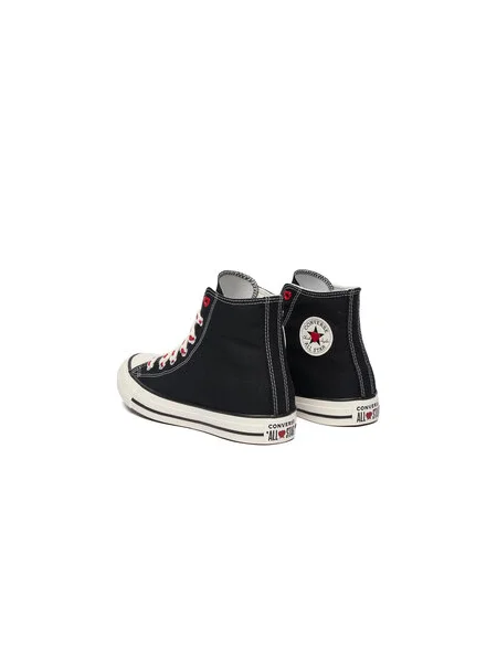 Tornacipő Converse Chuck Taylor All Star Hearts fekete