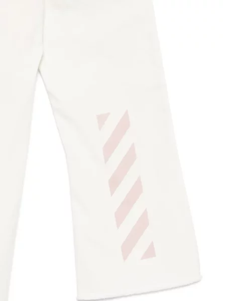 Spodnie dziecięce Off-white białe