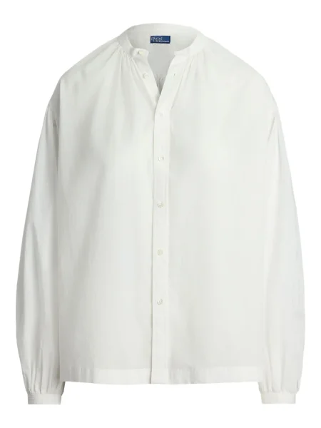 Tricou Polo Ralph Lauren cu broderie de costum cu dungi alb