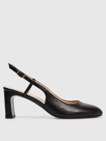 Шкіряні босоніжки Stuart Weitzman чорні