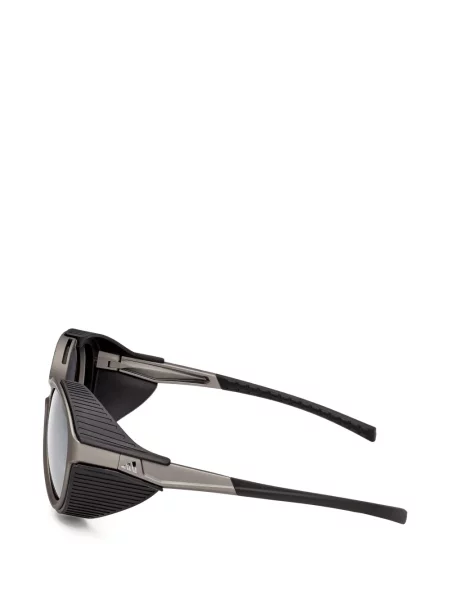 Ochelari de soare Adidas cu imprimeu geometric gri