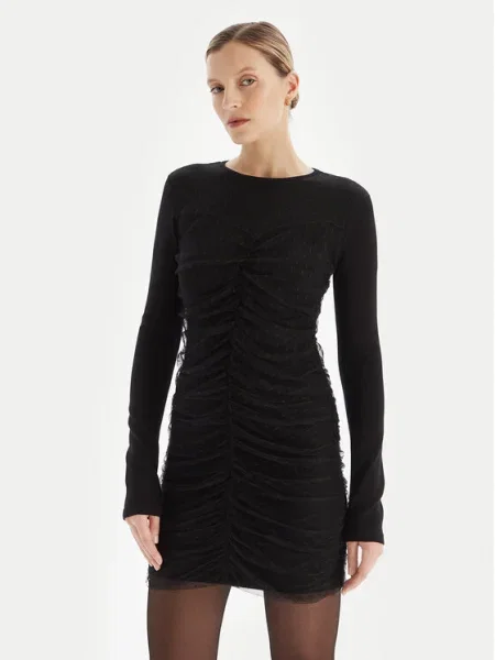 TWINSET Rochie cocktail negru