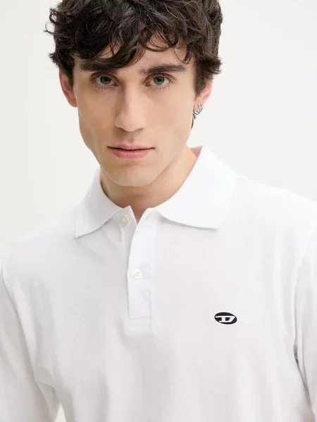 Diesel póló T-REJUST-DOVAL-PJ POLO SHIRT fehér