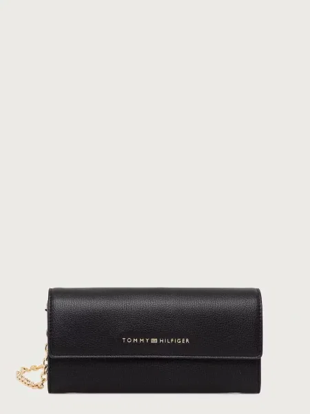 Tommy Hilfiger portfel z imitacji skóry czarny