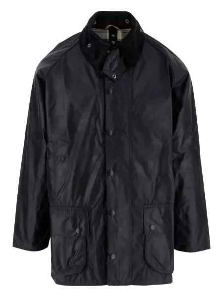 Palton Barbour de catifea cord albastru