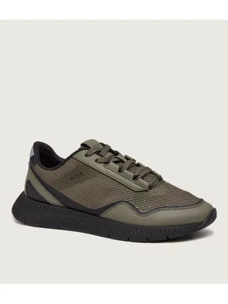 BOSS BLACK Sneakers Titanium_Runn_refthp negru