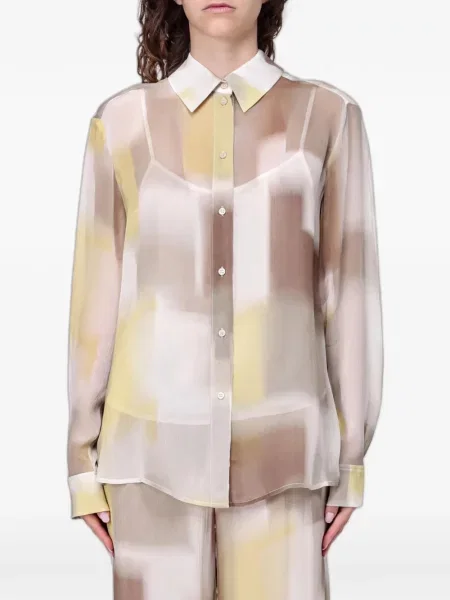 Sifon absztrakt mintás ing Emporio Armani nyomtatás