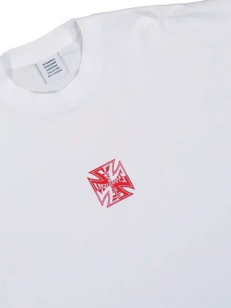 Póló Vetements autogrammal fehér