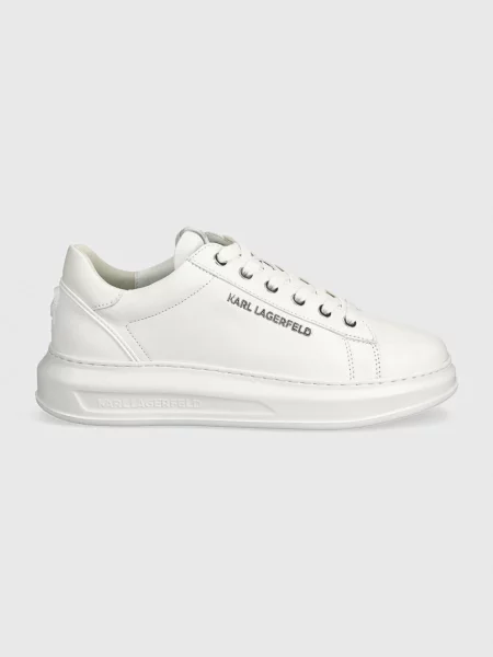 Sneakersy KARL LAGERFELD białe