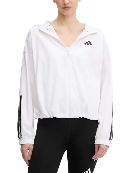 Lung papuci Adidas cu mâneci lungi cu dungi albastru