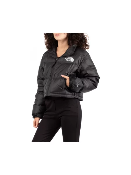 The North Face kurtka puchowa Nuptse zimowa oversize czarny