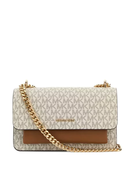 Malé baleríny Michael Michael Kors s potiskem s otevřenou patou černé