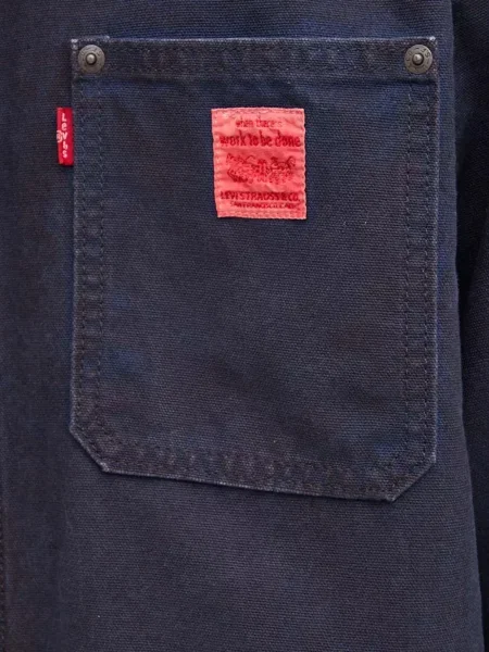 Blugi drepți Levi's® zdrențuiți negru