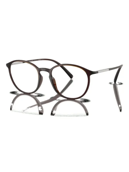 Ochelari de soare Giorgio Armani maro