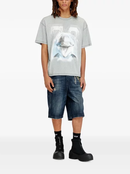Tricou Diesel gri