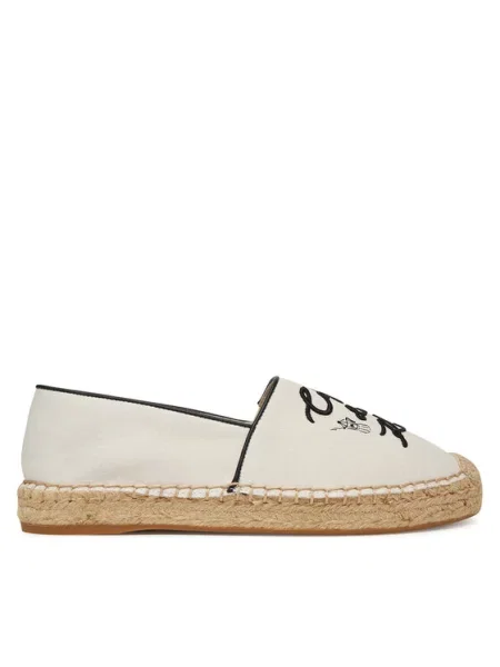 KARL LAGERFELD Espadryle biały