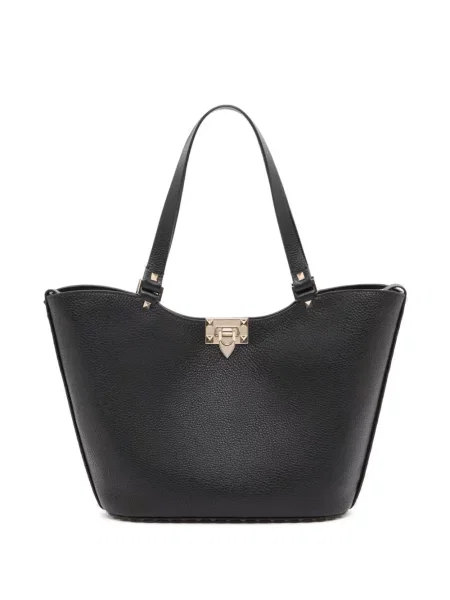 Geantă shopper Valentino Garavani negru
