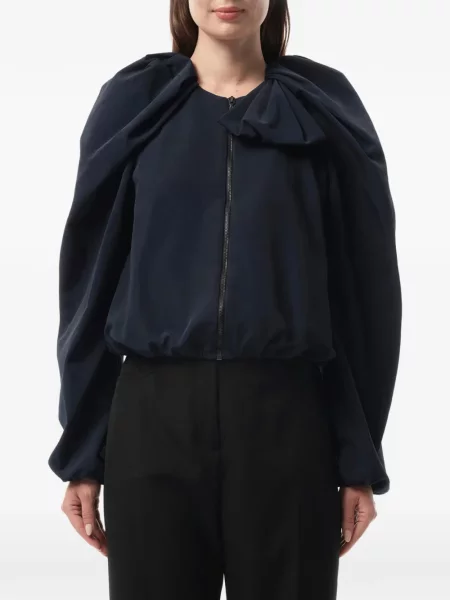 Geacă Lanvin cu funde albastru