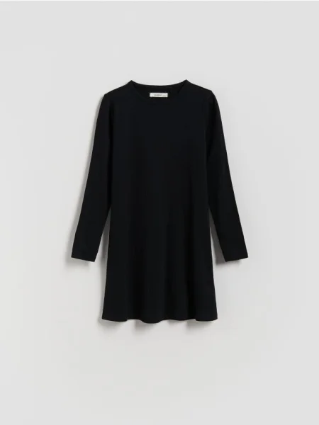 Reserved Rochie reiată negru