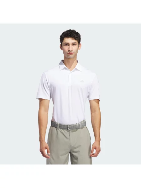 Koszulka polo Solid biała