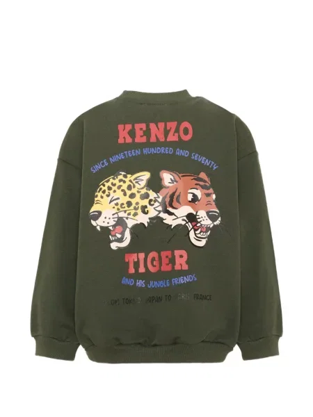 Bluza dziecięca Kenzo zielona