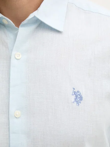 Льняная рубашка U.s. Polo Assn.