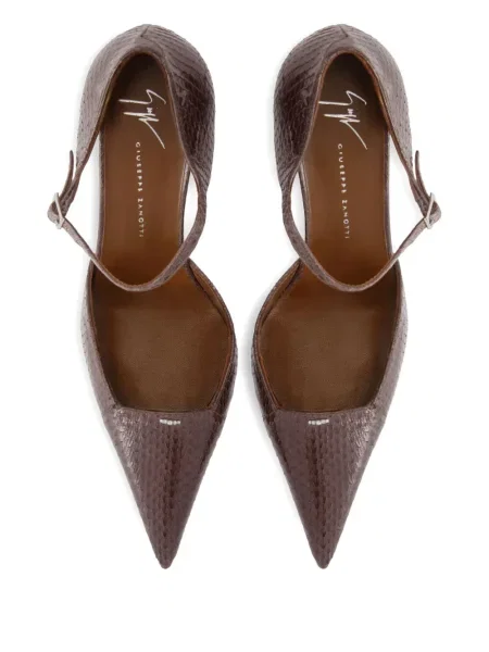 Pantofi cu toc Giuseppe Zanotti maro