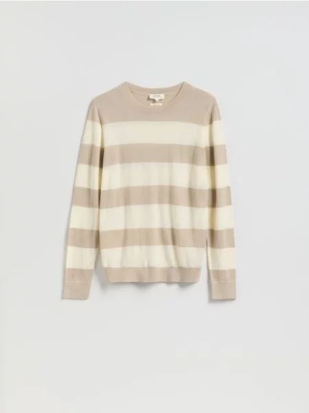 Шерстяной свитер Reserved бежевый