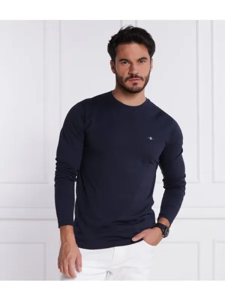 Hosszú ujjú póló Gant kék