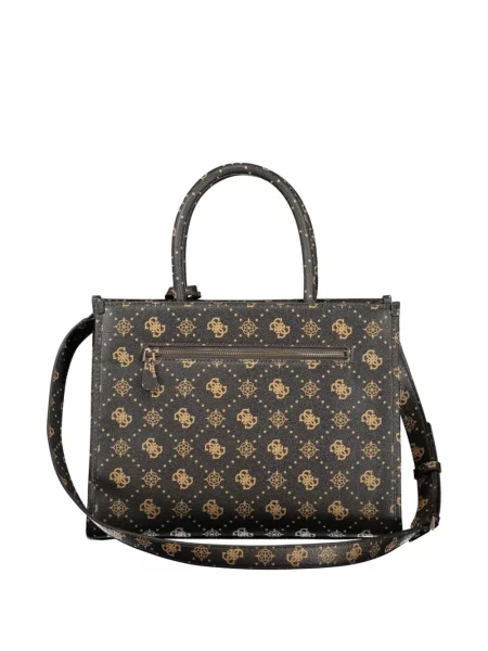 Geantă shopper Guess maro