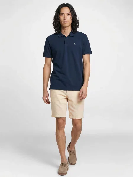 Lenvászon rövidnadrág Jack & Jones bézs