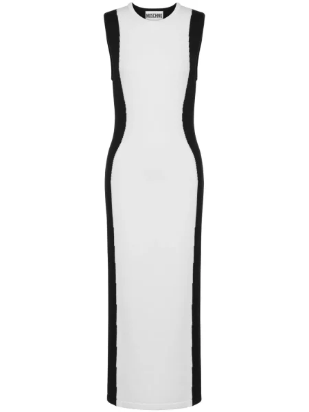 Rochie Moschino de lână de costum alb