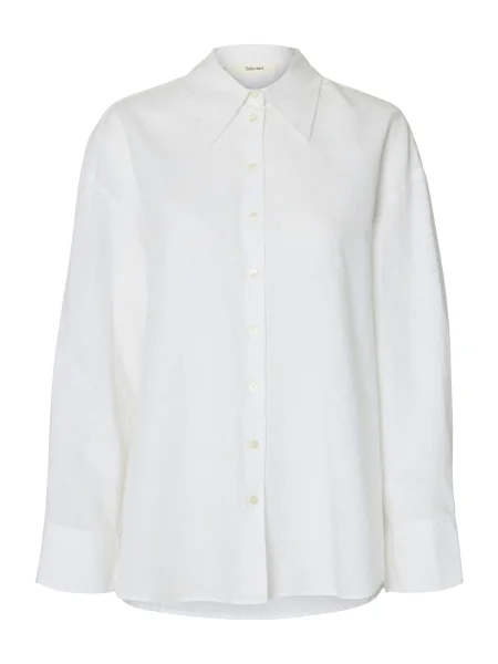 SELECTED Bluză SLFCLEO' alb