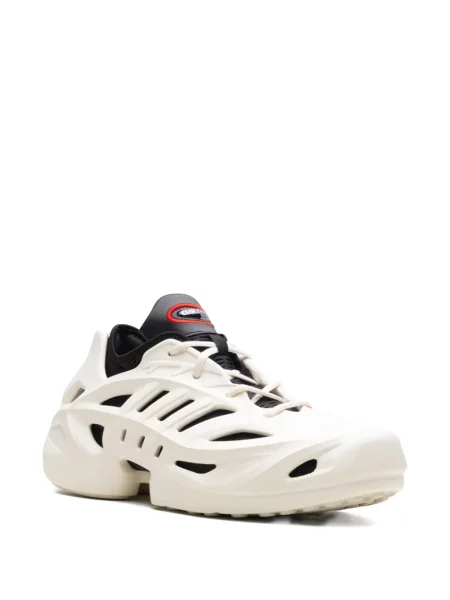 Běžecký květinový top Adidas šedý