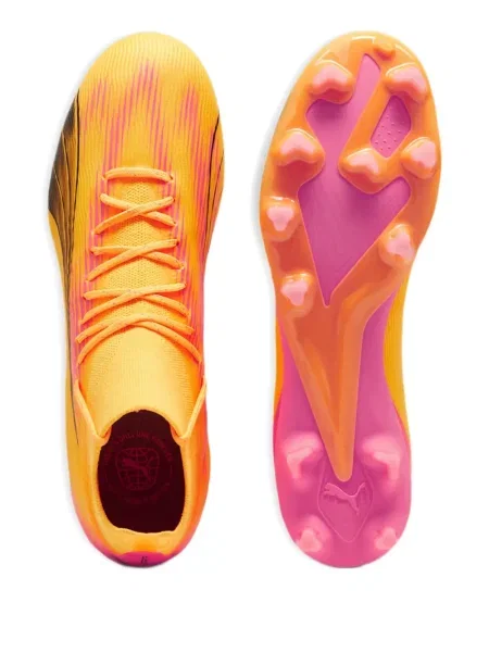 Sneakerși Puma portocaliu