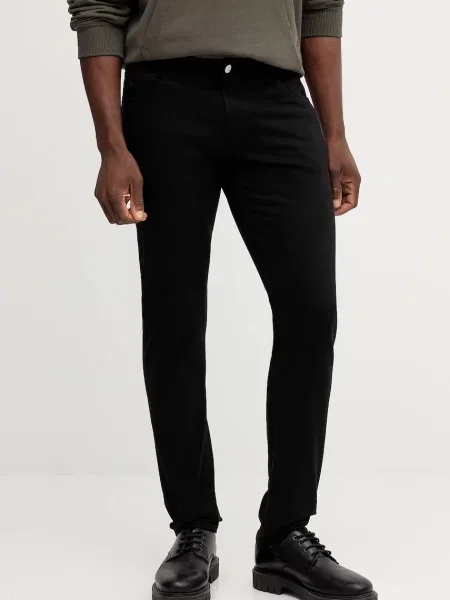 Armani Exchange rifle skinny pánske čierna