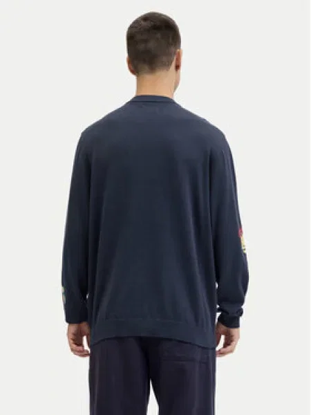 Jack & Jones Džemper Holiday tamnoplava