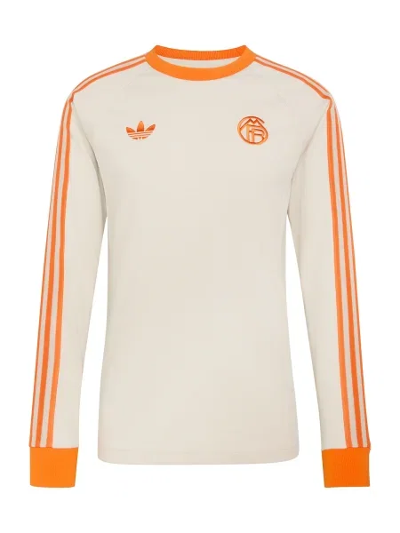 Hosszú ujjú póló Adidas Performance bézs