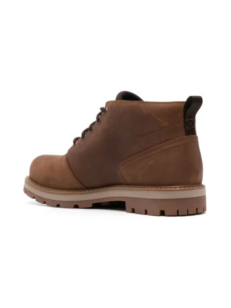 Botki Timberland skórzane brązowe