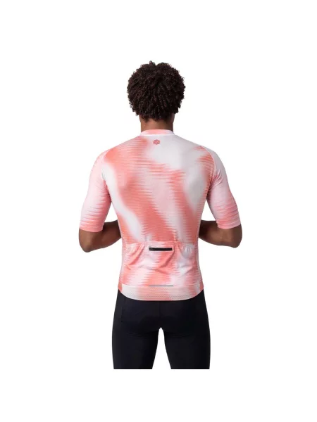Koszulka rowerowa z krótkim rękawem Kolarstwo Siroko M2 NRC Pink różowa