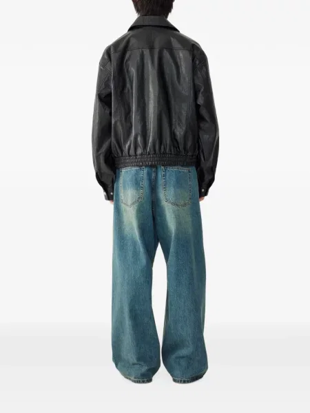Geanta de piele Tomboy negru