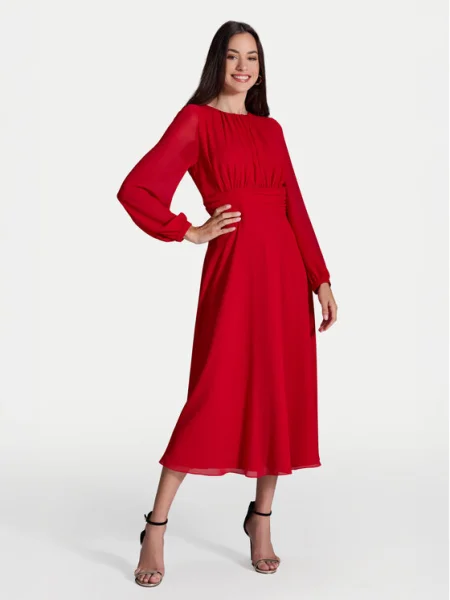 Swing Rochie cocktail roșu