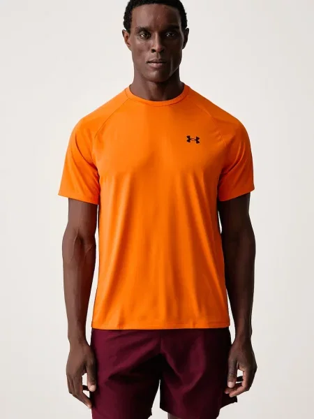 Under Armour T-shirt treningowy Tech SS Tee pomarańczowa