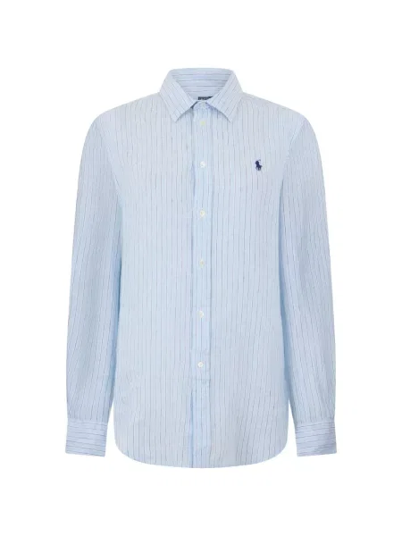 Koszula Polo Ralph Lauren w paski zielona