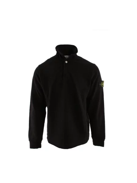 Bluza rozpinana Stone Island z kamieniami czarna
