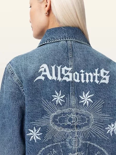 Джинсова куртка Allsaints