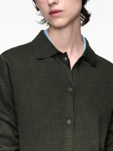 Cardigan Maison Margiela cu gradient verde