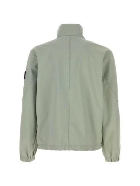 Geacă Stone Island cu strasuri stretch verde