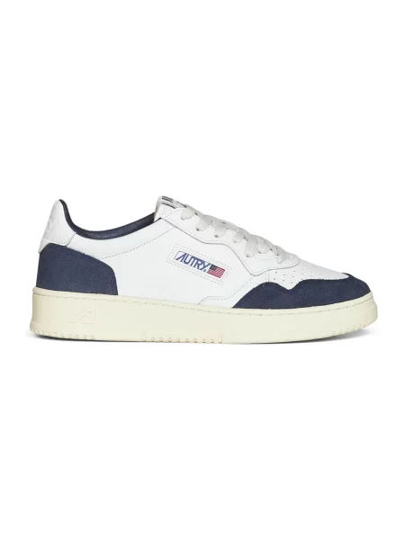 Sneakersy Autry skórzane niebieskie